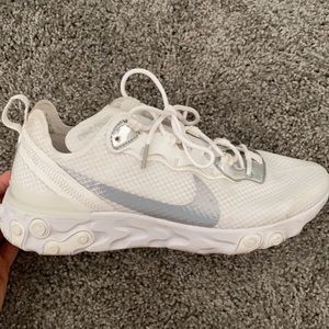 White Nike react